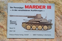 images/productimages/small/Der Panzerjager MARDER III in den verschiedenen Ausfuhrungen voor.jpg